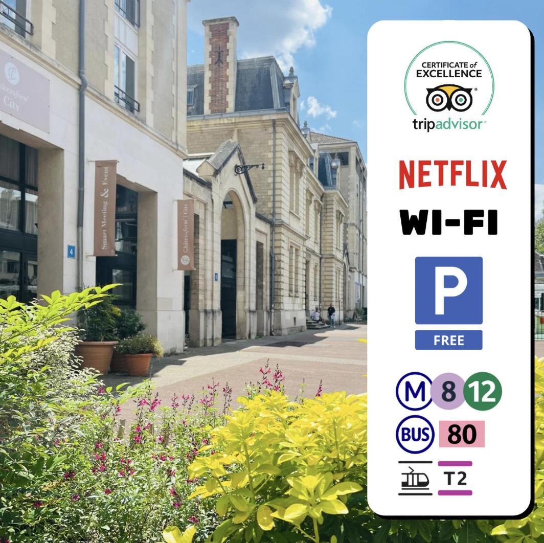 Full Appartment - Paris Porte De Versailles Issy-les-Moulineaux Zewnętrze zdjęcie